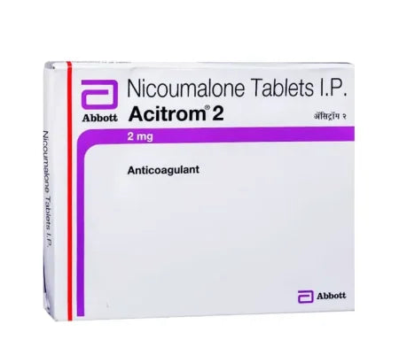 Acitrom 2mg Acenocoumarol tablet for anticoagulation – Buy Online at MedsPrimeHub