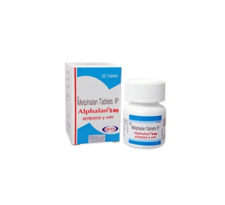 Alphalan 5 MG Melphalan Tablet blister strip