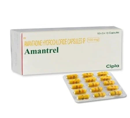 Amantrel 100 Capsules Parkinson's disease tablet – Buy Online at MedsPrimeHub
