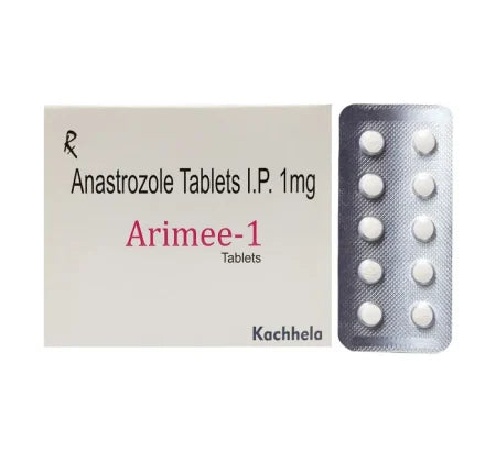 Arimee 1 MG Anastrozole Tablet blister pack