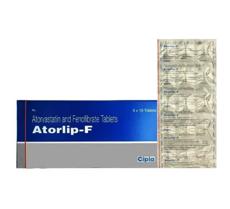 Atorlip F Tablet for heart and blood pressure management – Buy Online at MedsPrimeHub