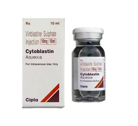 Cytoblastin 10 MG Vinblastine Injection vial