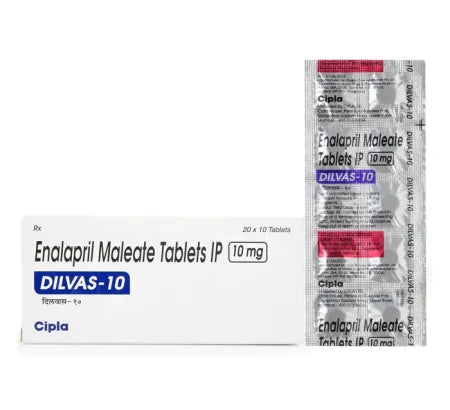 Dilvas 10 mg Tablet for heart and blood pressure management – Buy Online at MedsPrimeHub