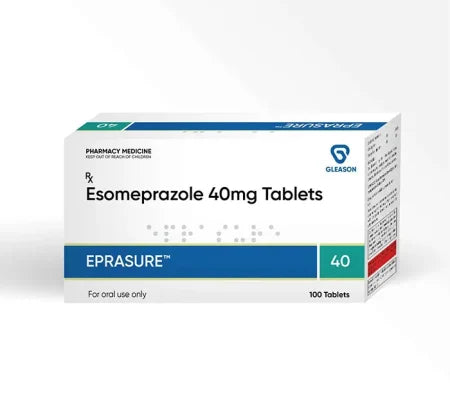 Eprasure 40mg Esomeprazole tablet for GERD and oesophagitis – Buy Online at MedsPrimeHub