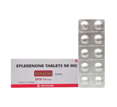 Eptus 50 mg Tablet for heart and blood pressure management – Buy Online at MedsPrimeHub