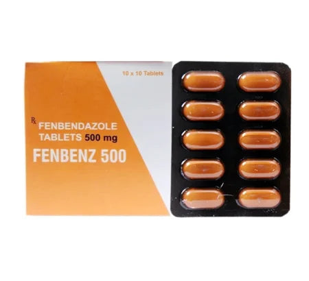 Fenbenz 500 mg Fenbendazole veterinary dewormer tablets for animals