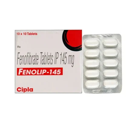 Fenolip 145 mg Tablet for heart and blood pressure management – Buy Online at MedsPrimeHub