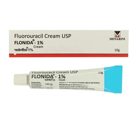 Flonida 1% Fluorouracil Cream 10gm tube