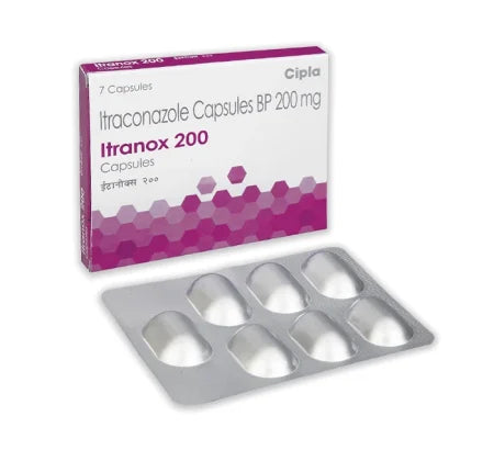 Itranox 200mg Itraconazole capsule for fungal infections – Buy Online at MedsPrimeHub