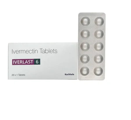 Iverlast 6mg Ivermectin Tablet blister strip