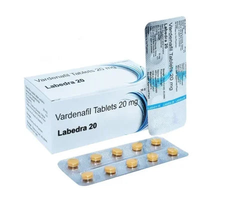 Labedra 20 mg Vardenafil standard-dose tablet for erectile dysfunction