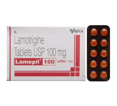 Lamepil 100mg Lamotrigine tablet for epilepsy and bipolar disorder – Buy Online at MedsPrimeHub