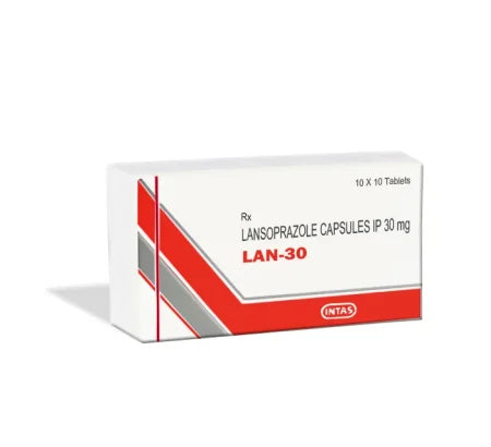 Lan 30mg Lansoprazole capsule for GERD and peptic ulcers – Buy Online at MedsPrimeHub