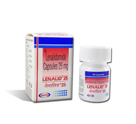 Lenalid 25 MG Lenalidomide Tablet blister pack