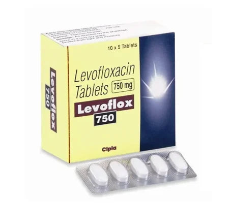 Levoflox 750mg Levofloxacin tablet for severe bacterial infections – Buy Online at MedsPrimeHub