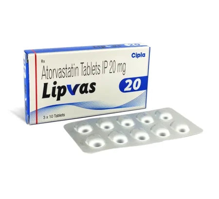 Lipvas 10 mg Tablet for heart and blood pressure management – Buy Online at MedsPrimeHub
