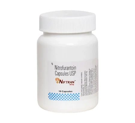 Niftran 100mg Nitrofurantoin capsule for UTI treatment – Buy Online at MedsPrimeHub