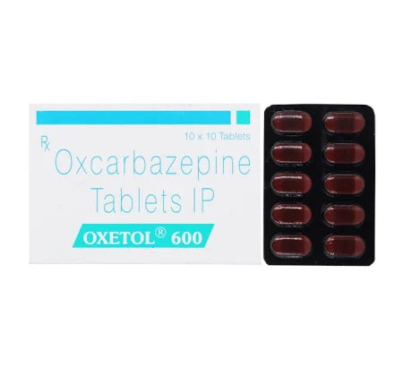 Oxetol 600mg Oxcarbazepine tablet for partial seizures – Buy Online at MedsPrimeHub