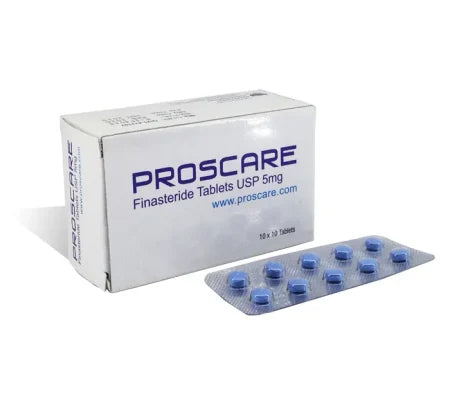 Proscare 5mg Finasteride tablet for hair loss and BPH – Buy Online at MedsPrimeHub