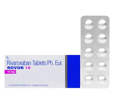 Rovor 10mg Rivaroxaban tablet for VTE prophylaxis – Buy Online at MedsPrimeHub