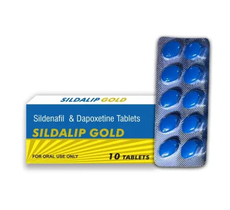 Sildalip Gold standard strength ED medication tablet with Sildenafil