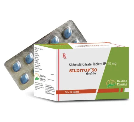 Silditop 50 50mg tablet - Sildenafil Citrate for ED