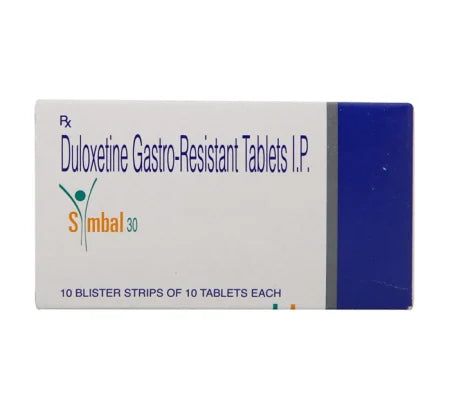 Symbal 30mg Duloxetine tablet for anxiety and depression ? Buy Online at MedsPrimeHub