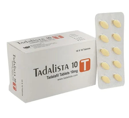 Tadalista 10 mg Tadalafil tablet for erectile dysfunction treatment