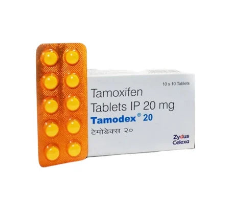 Tamodex 20 MG Tamoxifen Tablet blister strip