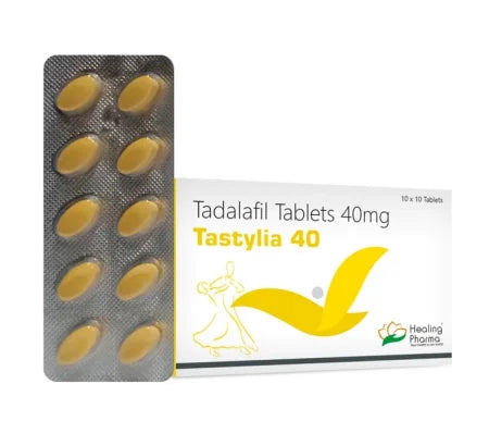 Tastylia 40 mg Tadalafil tablet for erectile dysfunction treatment