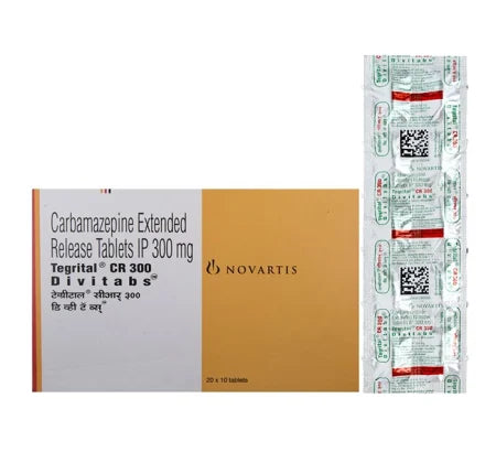 Tegrital CR 300mg Carbamazepine controlled-release tablet – Buy Online at MedsPrimeHub
