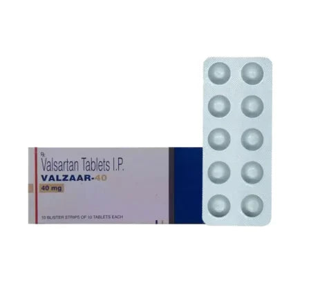 Valzaar 40 mg Tablet for heart and blood pressure management – Buy Online at MedsPrimeHub