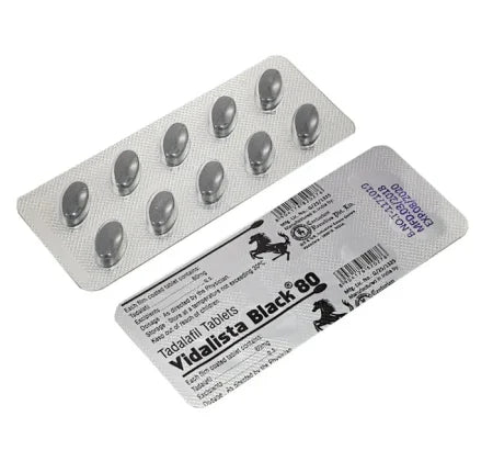 Vidalista 80 mg Tadalafil tablet for erectile dysfunction treatment