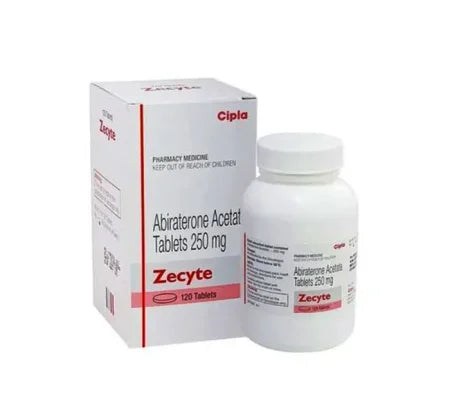 Zecyte 250 MG Abiraterone Tablet blister pack