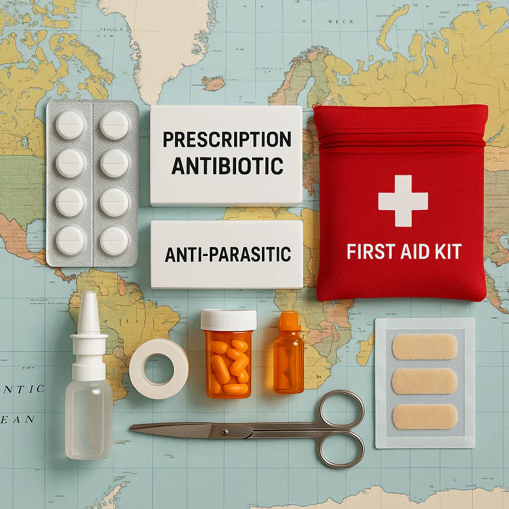 The Essential Travel Medicine Kit: Why You Should Carry Anti-Worm And Antibiotic Meds.
