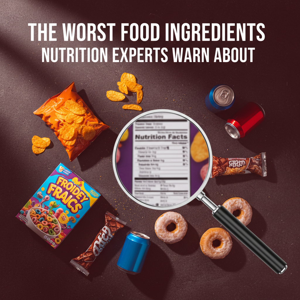 The Worst Food Ingredients Nutrition Experts Warn About