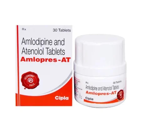 Amlopres AT 50 Tablet for heart and blood pressure management – Buy Online at MedsPrimeHub