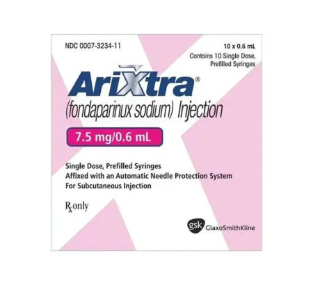 Arixtra 7.5mg Fondaparinux injection for DVT and PE treatment – Buy Online at MedsPrimeHub