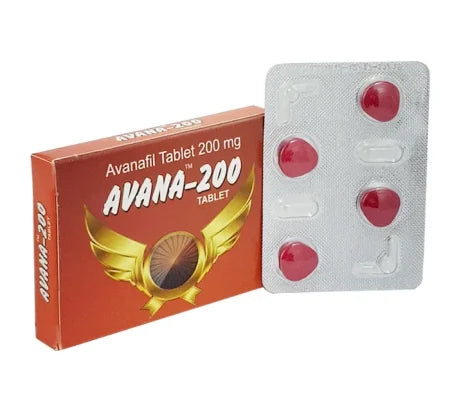 Avana 200 mg (Avanafil) avanafil erectile dysfunction tablet – Buy Online at MedsPrimeHub