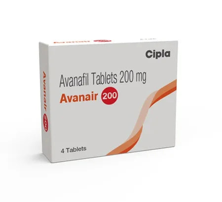 Avanair 200 avanafil erectile dysfunction tablet – Buy Online at MedsPrimeHub
