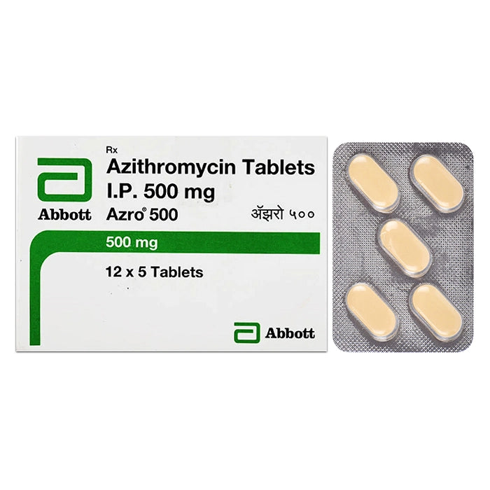 Azro 500 Tablet – Azithromycin 500mg Antibiotic for Bacterial Infections
