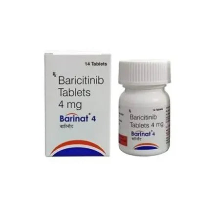 Barinat 4mg Baricitinib tablet for COVID-19 and RA – Buy Online at MedsPrimeHub