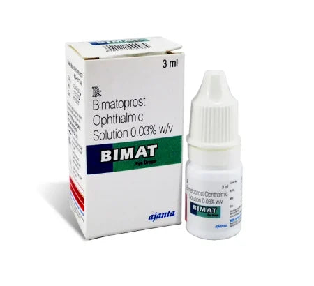 Bimat Bimatoprost Eye Drop for glaucoma and ocular hypertension – Buy Online at MedsPrimeHub