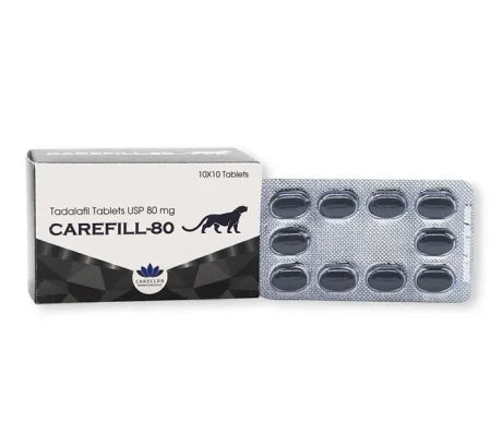 Carefill 20 mg Tadalafil tablet for erectile dysfunction treatment