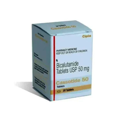 Cassotide 50 MG Bicalutamide Tablet blister strip