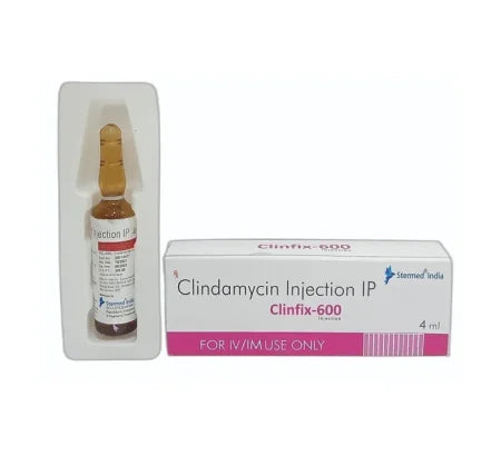 Clinfix 600 Tablet – Clindamycin 600mg Lincosamide Antibiotic for Serious Bacterial Infections