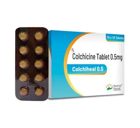 Colchiheal Colchicine tablet for gout flare relief – Buy Online at MedsPrimeHub