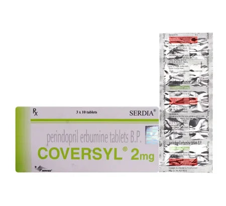 Coversyl 2 mg Tablet for heart and blood pressure management – Buy Online at MedsPrimeHub