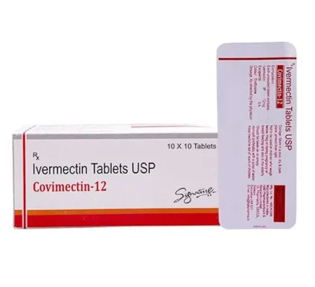 Covimectin 12mg Ivermectin Tablet blister pack