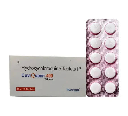 Coviqueen 400mg Hydroxychloroquine Tablet blister strip